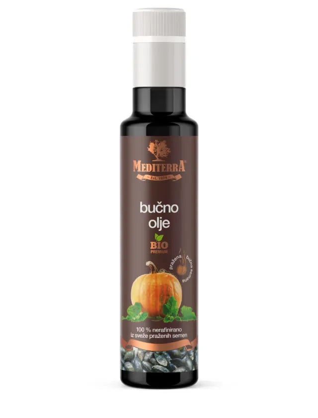 Bučno olje BIO* 250 ml pražena semena