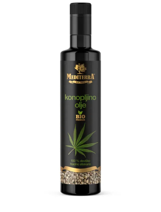 Konopljino olje BIO* 500 ml