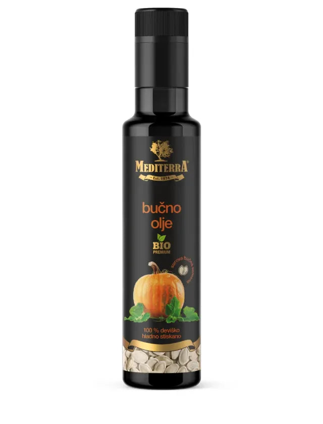 Bučno olje BIO* iz surovih semen