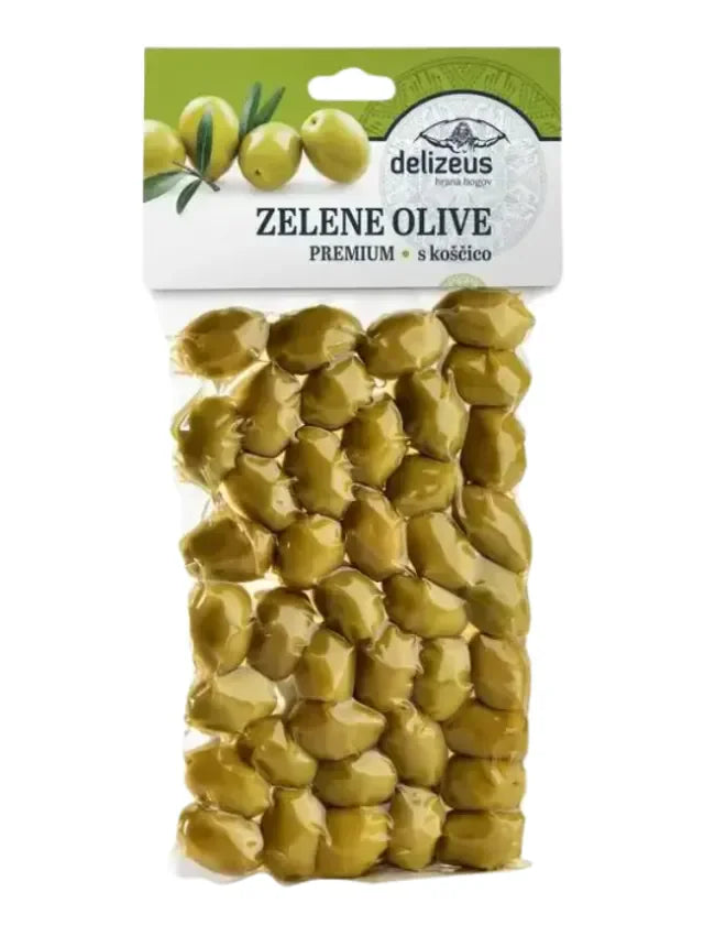 Olive zelene v oljčnem olju